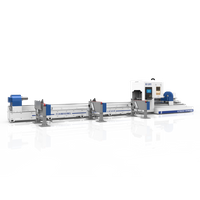 آلة القطع بالليزر لأنبوب الألياف المعدنية CNC بطول 6 أمتار للبيع