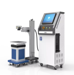عالي السرعة CO2 Flying Laser Warking Machine